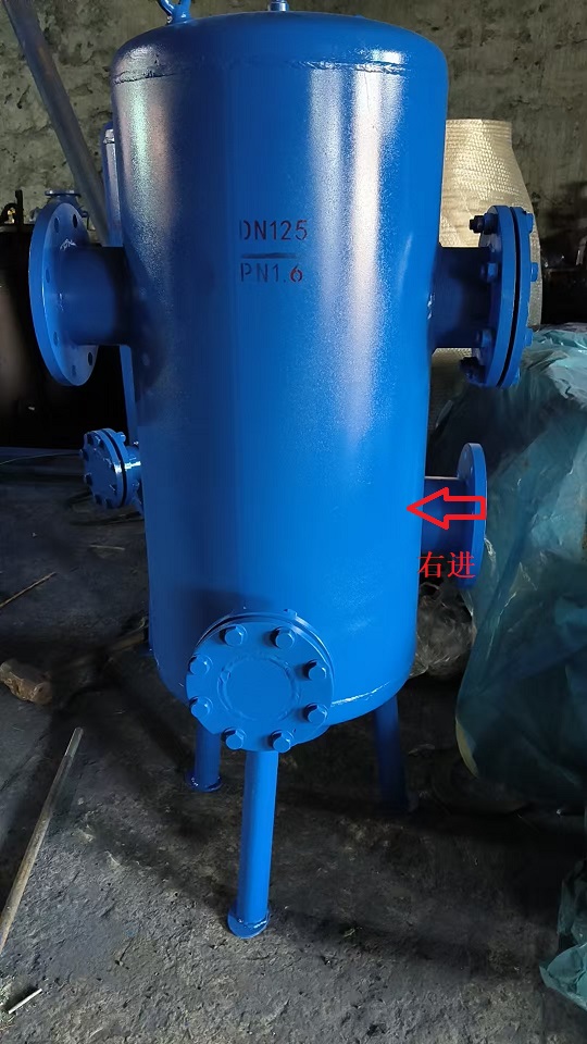 一次网旋流过滤除污器