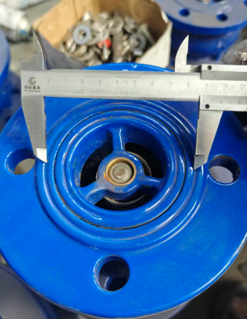 铸铁底阀5K法兰盘子