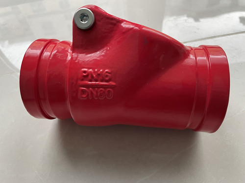 沟槽式旋启式止回阀